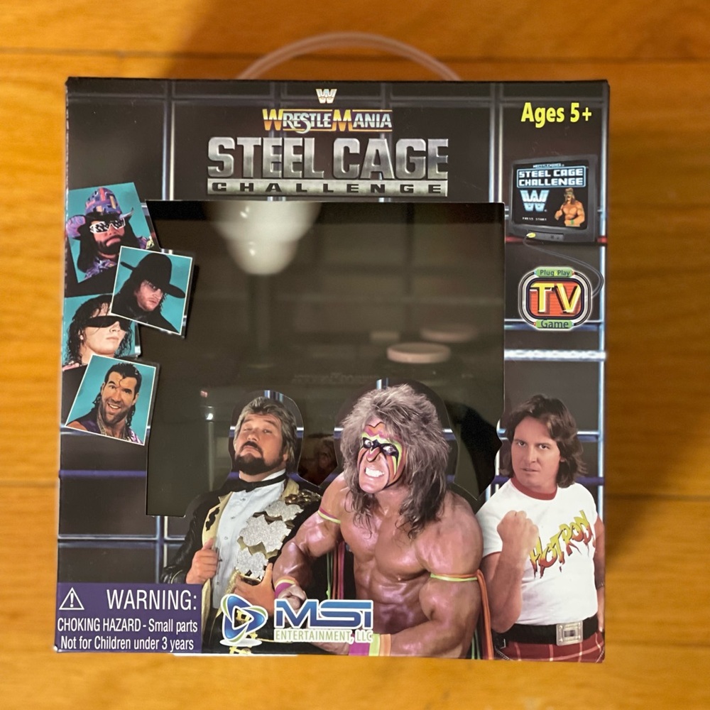 WWF Wrestle Mania “Steel Cage Challenge”